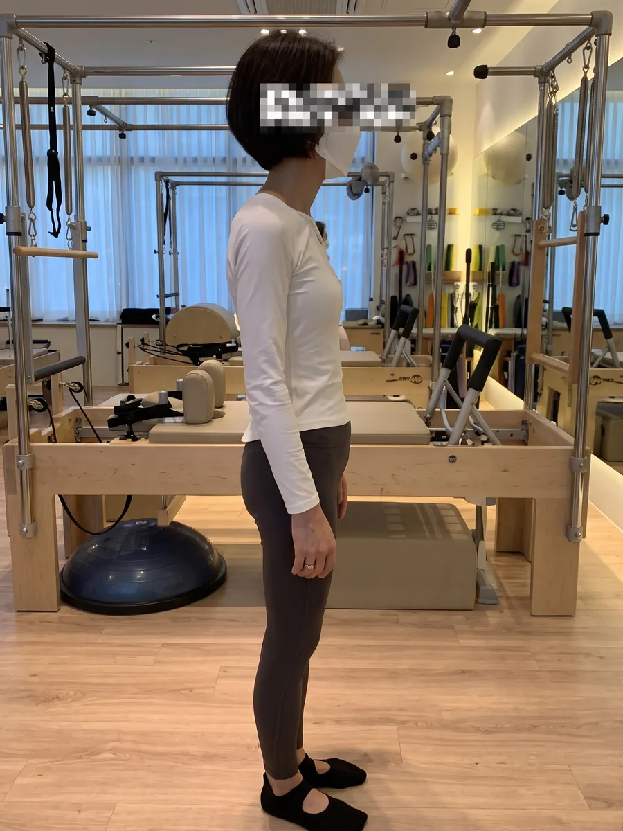60대 회원 · 3년 · 주 1회 처음 옆모습 1 자세 비교 사진